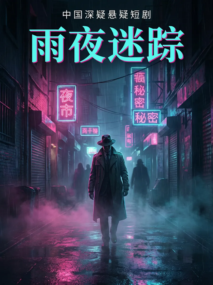 云南2岁男童走失半月后已确认死亡 悬疑追踪短剧 - 雨夜迷踪海报